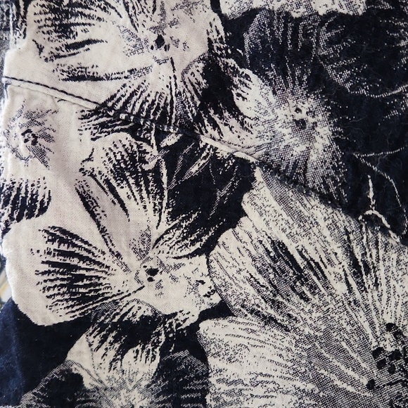 Floral Jaquard Mini Shirt Dress - Picture 10 of 14